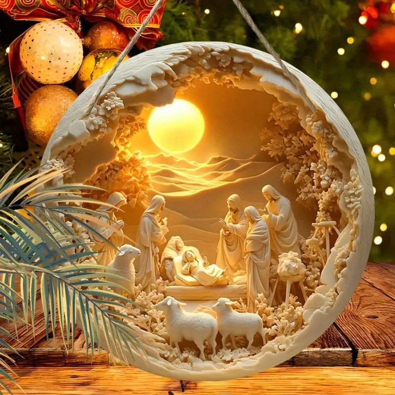 5pcs Wooden Easter Pendant Hanging Wall Decoration Pendant Home Decoration Easter Holiday Hanging Tag Festive Porch Wreath Hanging, Home & Garden