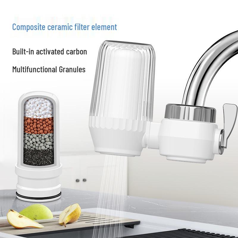 Filtro para Grifo de Cocina del Hogar: Purificador de Agua de Carbón Activado Cerámico