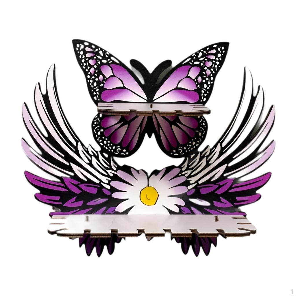 Butterfly Floating Shelf for Wall Storage Home Decor Display Women