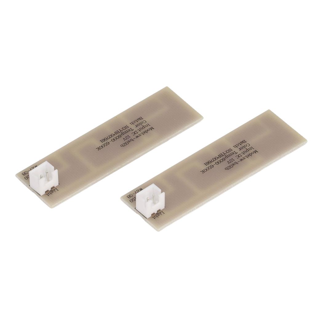 2 Stück Kühlschrank LED Lichtleiste Bar Ersatz Gefrierschrank Kühlschrank Lichtleiste Bar Reparaturteil für SW BX02B DC 12V