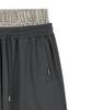 ROCKCAKE Check Layered 96 Wide 2Way Jogger - Charcoal