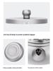 Essential 600ML Pure Titanium Tea Kettle with Anti-Scald Silicone Handle for Outdoor Camping.