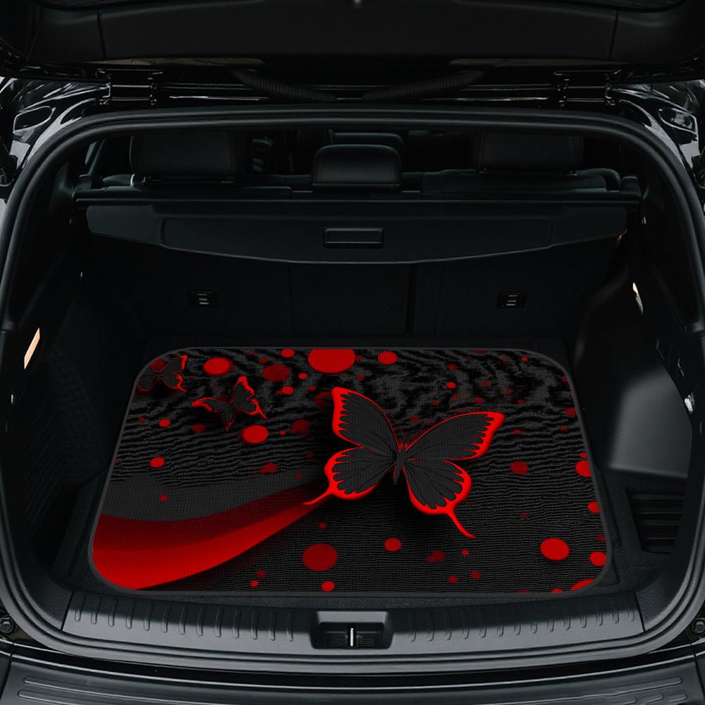 1Pcs Vehicle Car Trunk Mat Anti Slip Cargo Liner Waterproof Rear Storage Protector Floor Mat SUV Sedan Interior Decoration