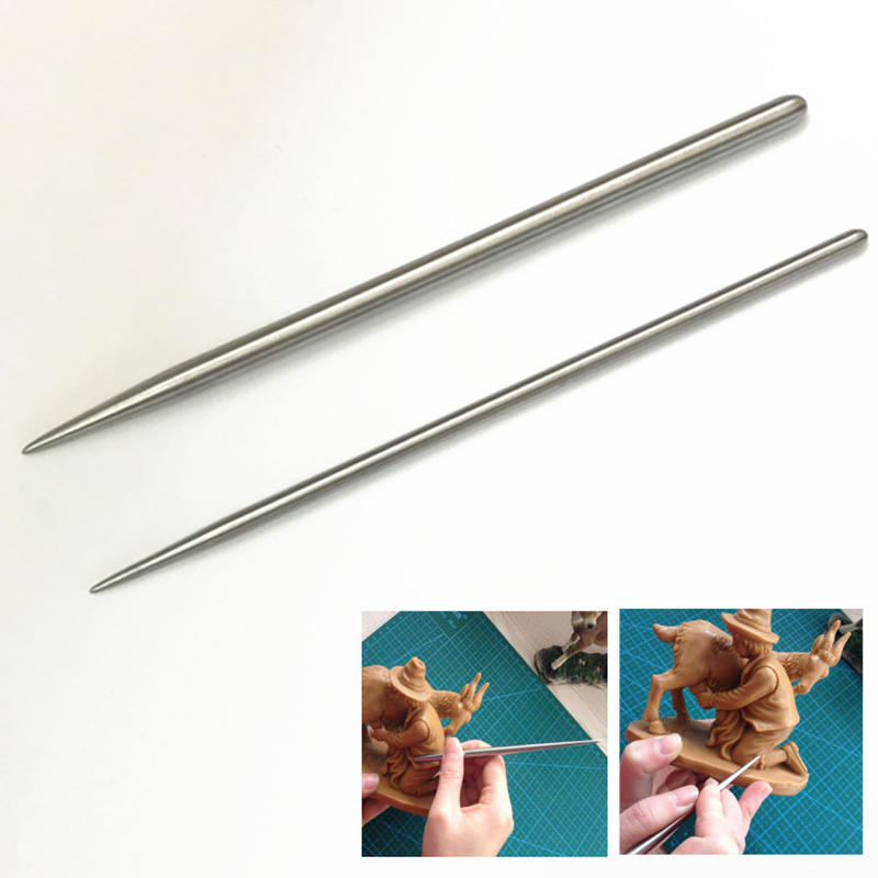 Stainless Steel Rod Detail Needles for Pottery Modeling Carving Clay Sculpture Ceramics Tools