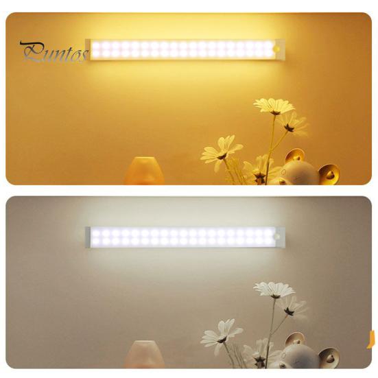 Wireless LED Closet Light Soft Glow Flicker Free Wide Sensing Angle Rechargeable Motion Sensor Light Bedside Lamp