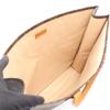 Used LOUIS VUITTON Sac Plat Tote Bag M51140 Monogram PVC Coated Canvas Leather Brown Used Women