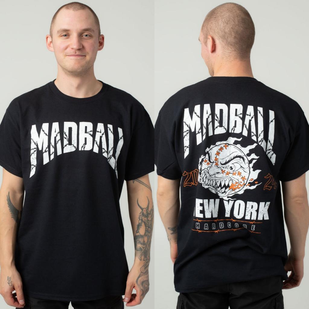T-shirt in Cotone Grafica Y2k Madball Unisex Estiva Manica Corta Marca di Moda Maglietta Casual di Lusso Vintage