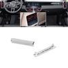 2pcs Silver AC Vent Toggle Piece Outlet Clip Strip For Porsche Cayenne 2018-