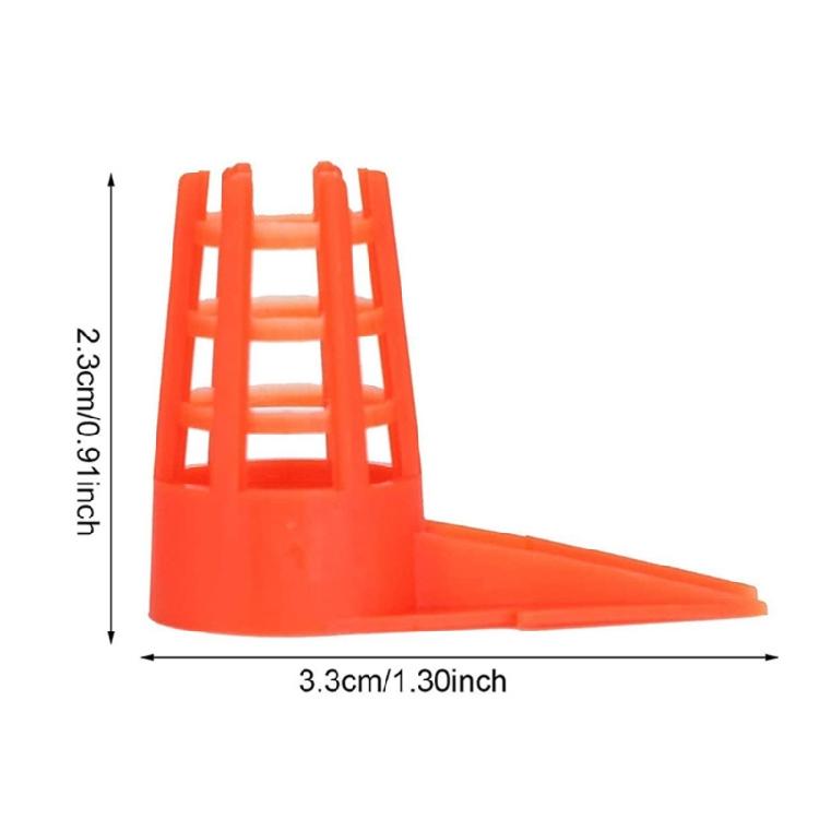 20 ks Plastové otevírání, Ochranné kryty buněk klece Chránič mateřských buněk Klec pro včelí matky Včelařské potřeby