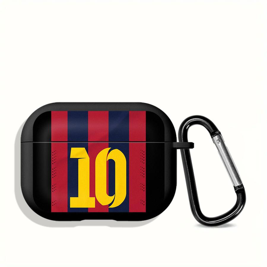 Case For Airpods Pro2 4 3 1 2 Pro Pro3 Earphone Cases Cover Football Numbers Airpods 1