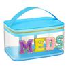 1Pcs Letter Patch Transparent Waterproof Travel Bag Medicine Storage Bag Toiletries Storage Bag Suitable For Patients And Nurses