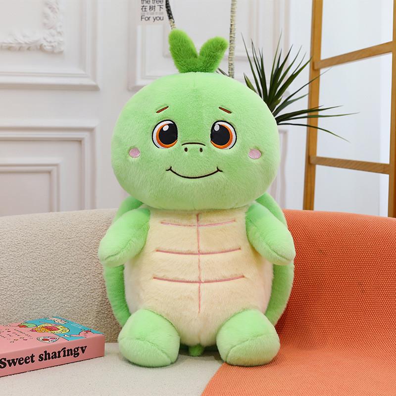 Persimmon Turtle Plush Toy Stuffed Animal Doll Cartoon Decoration Kids Gift