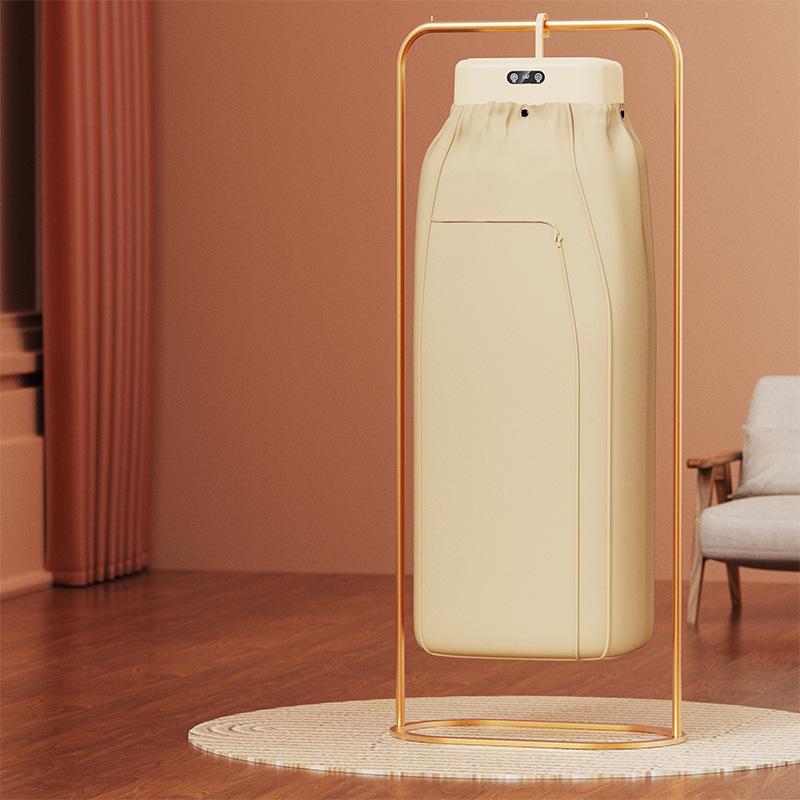 Portable Smart Clothes Dryer with Ion Quick Dry & Sterilization - Compact, Automatic, Foldable Storage.