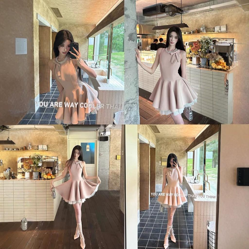Barb Chill Banquet Thousand Diamonds Hepburn Princess Dress Dress Women's Vest Dress Birthday Dress Dress