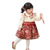 LUSON Baby Girl's Chinese Style Red Dress