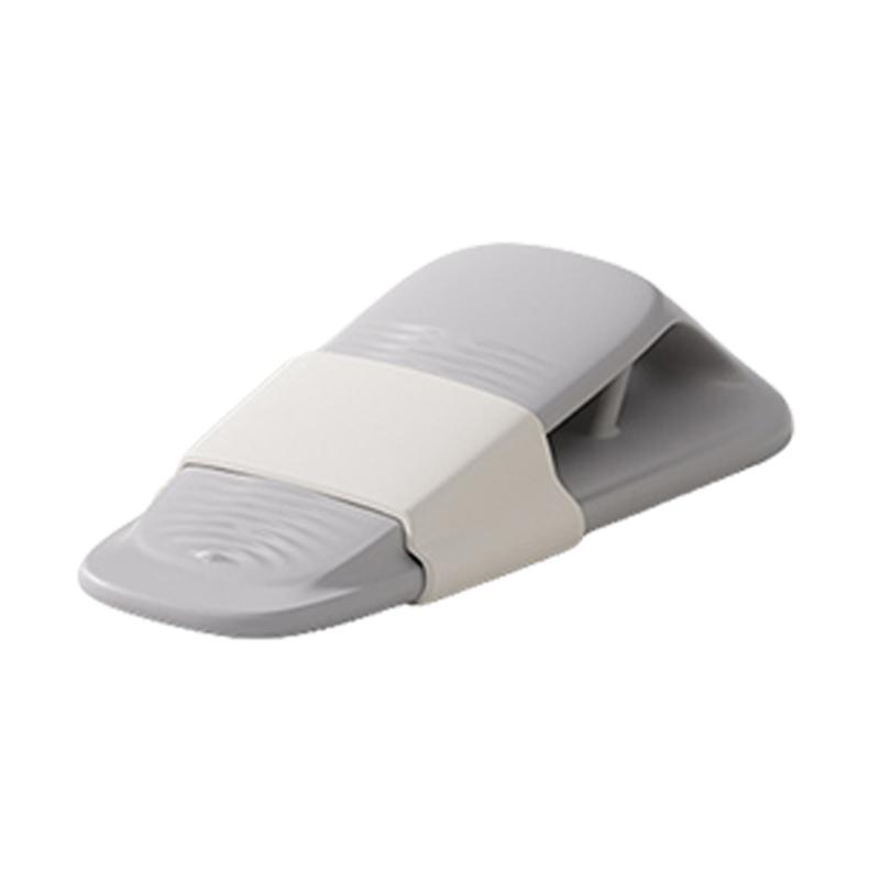 Space Saving Door Stoppers Windproof Silicone Door Wedge for Sliding Glass Door  Patioes Door  balconies  Entryways Security
