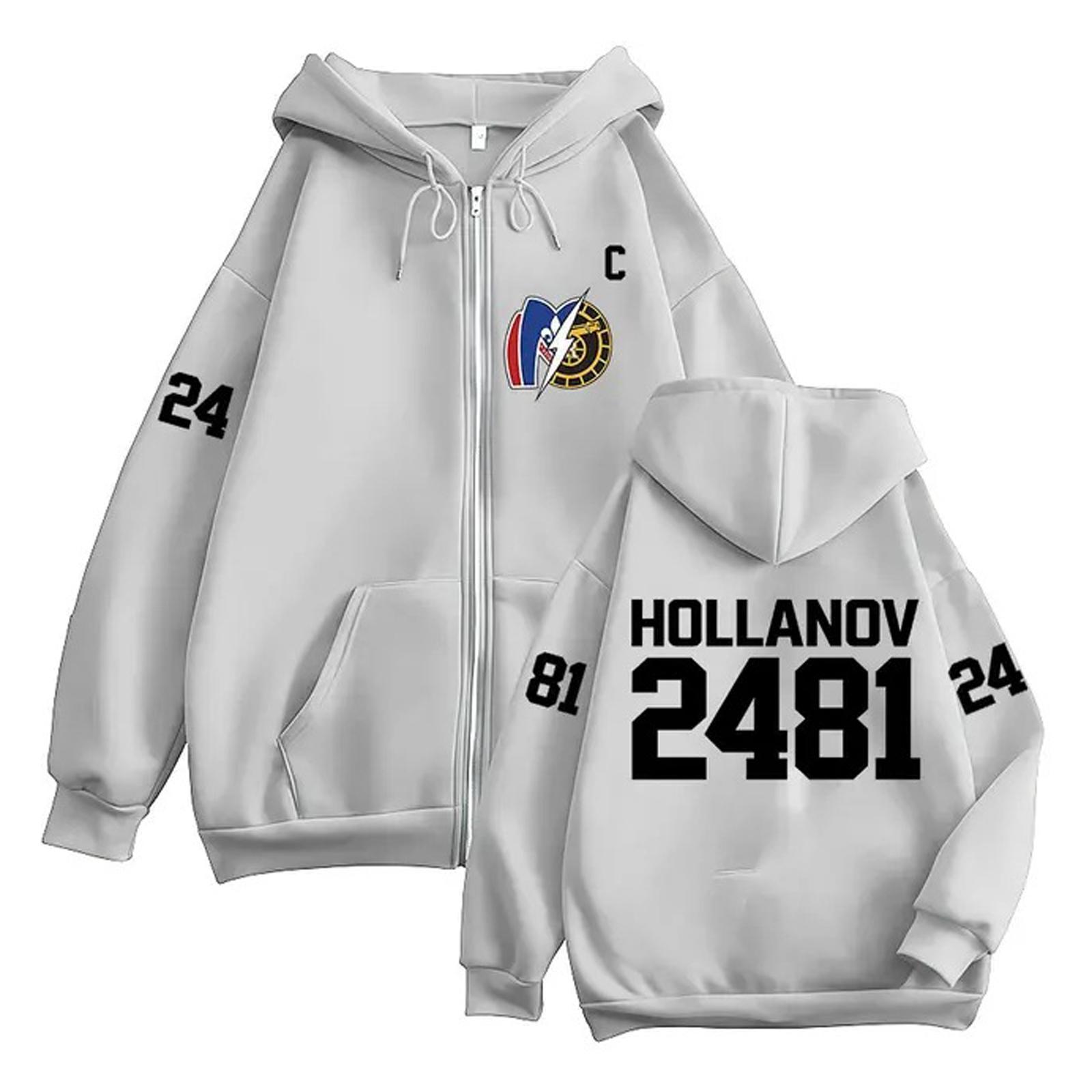 Women s Casual Printed Zip-Up Hooded Jacket L