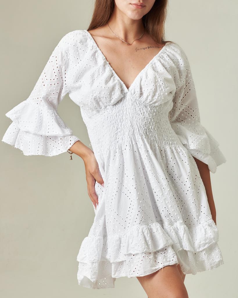 Summer Dress 2242 White