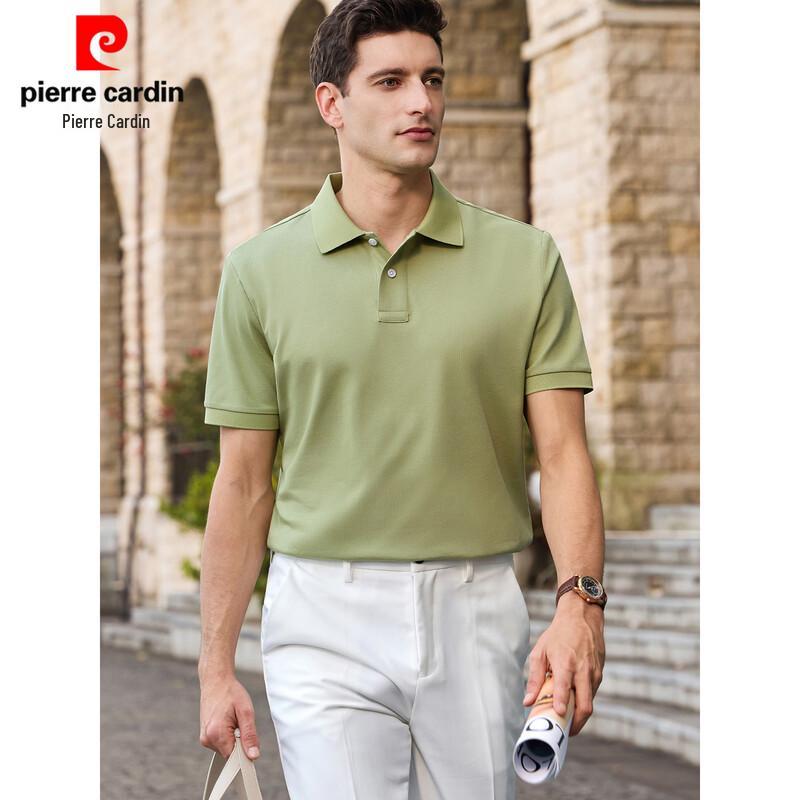 Pierre Cardin Men s Mercerized Cotton Polo Shirt 7A Antibacterial Breathable L