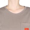 The North Face Short Sleeve Square Logo Pocket Mushroom Size S T-Shirt, Tee, Pattern,