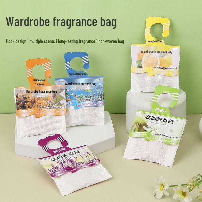 Lavender Scent Sachet: Long-lasting Fragrance & Dehumidifier for Odor and Mold Removal in Bedrooms