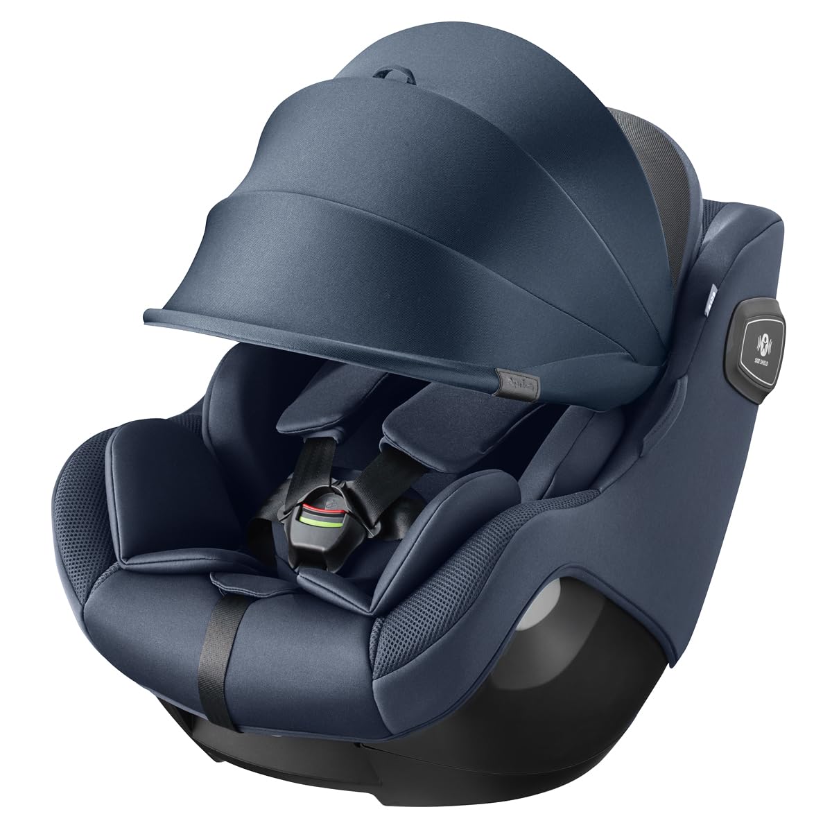 

Aprica Kururira X Plus Shell Child Seat, for Newborns to Ages 4, R129 Compliant, Separate System, Seat Only (Navy) [2024 Model], Product Number