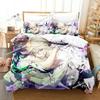 3D Print Anime Game Collar X Malice Bedding Set Printed With Pillowcase Bed Duvet Cover Soft Single Double Queen Super King Size