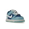 Nike Dunk Low Retro QS TD Argon 2022 Baby Sneakers Blue Flash White DV2634-400
