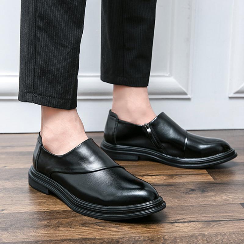 Luxuriöse Herren Lederschuhe Braun Spitzschuh Herren Business Schuhe Klassische Party Büro Schuhe für Herren Gentleman Hochzeit Oxford