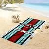 Martini Racing Print Beach Towel, Large Soft Quick Dry Towel for Beach Camping Swimming