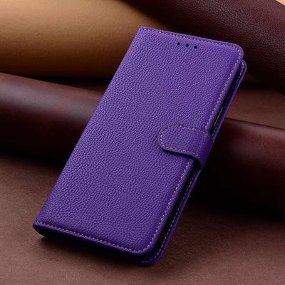 Litchi Texture Leather Flip Case priekš Xiaomi Poco C65 X6 Pro 5G M4 M3 X3 X5 13T 12T Redmi Note 8 9 10 11 12 13 Pro 9T 9C 13C A2 A3 Wallet bufera vāciņš