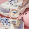 FILA Dopamine Series Watch Quartz Movement Silicone Strap White Dial Casual Retro Versatile Sport Cute Macaron Unisex watch FLM38-6105-007
