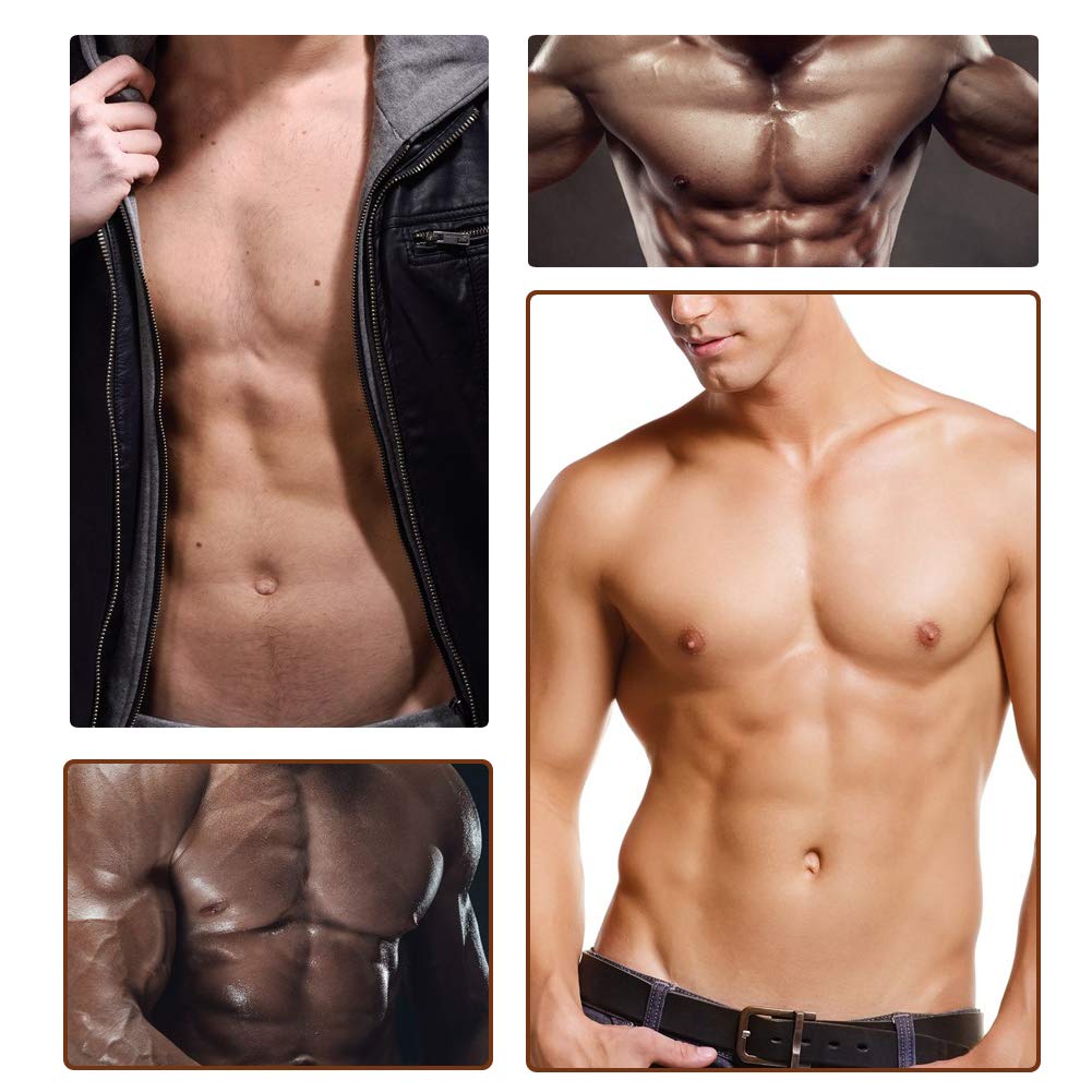 Fake Chest Muscles Muscle Suit Silicone Chest Muscles with Arms Demon Kimetsu no Yaiba Cosplay Fake Triceps Silicone Suit S Zipper [EQAIWUJIE] Slayer