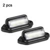 4Pcs Car License Plate Lights 6 LED Universal Car Truck Bus Motorcycle Truck Lamp White Bulbs Products License Plate Lightst 12V