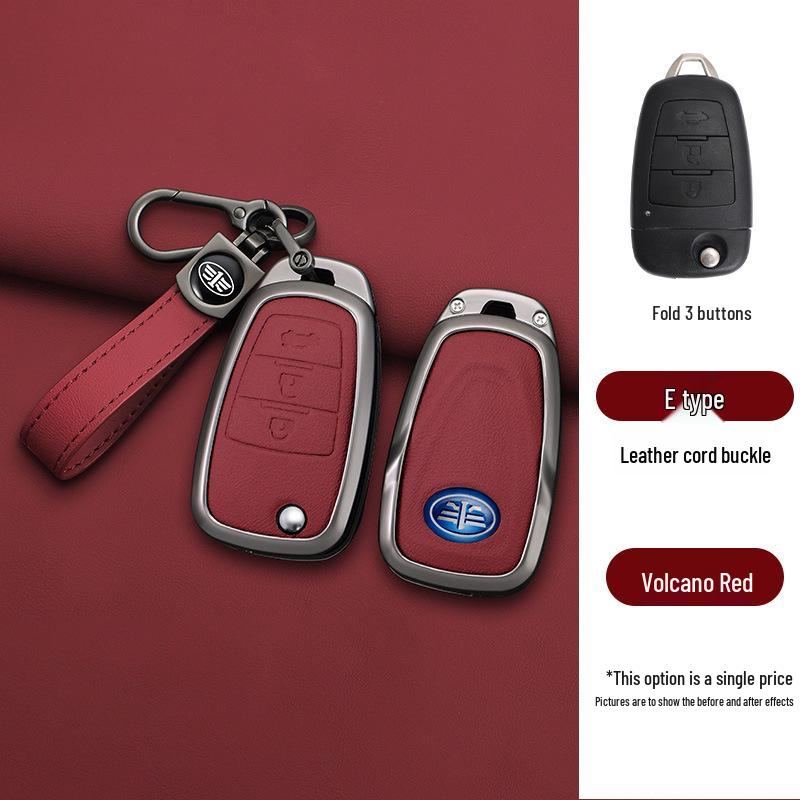 Compatible Key Case for FAW Besturn B70/B50/B90, R9 Senya R7, B30, Junpai D80, A70e