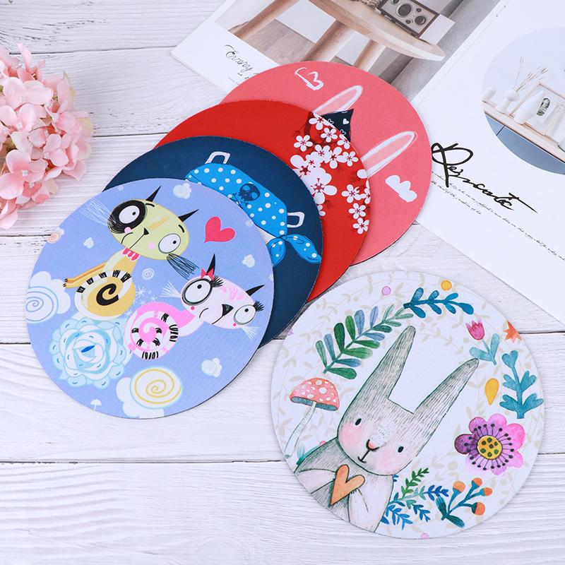 LUBHWT Mouse Pad Round Gaming Mouse Mat Barbell Plate Squat Bench Deadlift Weight, Non-Slip Rubber Base Mousepad Cute Mousemat For Laptop Computer PC Office Home - View #11