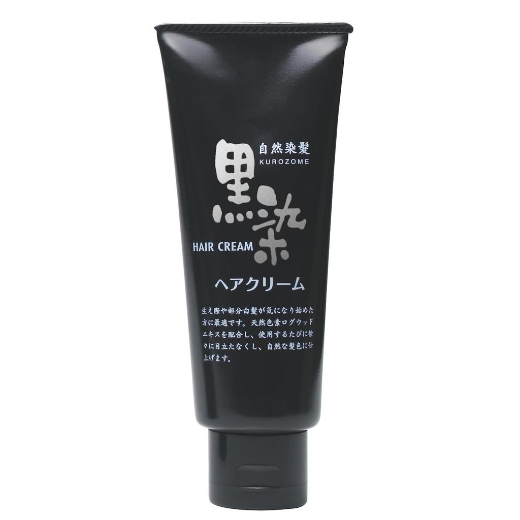 Kurobara Honpo Black Hair Cream 150g Hair Gray Hair (Black Dye, Dye) (x 1)