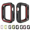 Silicone Case For Apple Watch 9 8 7 6 SE 5 4 3 Soft Bumper Cover Protection Shell for iWatch Series 40mm 44 Mm 38mm 42mm 45 41mm