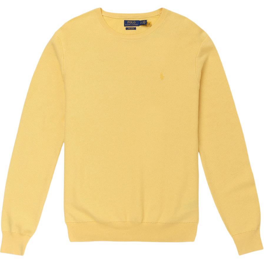 

Polo Ralph Lauren Осень/Зима 25 Свитер с длинным рукавом и круглым вырезом, вышитый логотип, Классическая версия, Мужской свитер 710718596-046 2XL