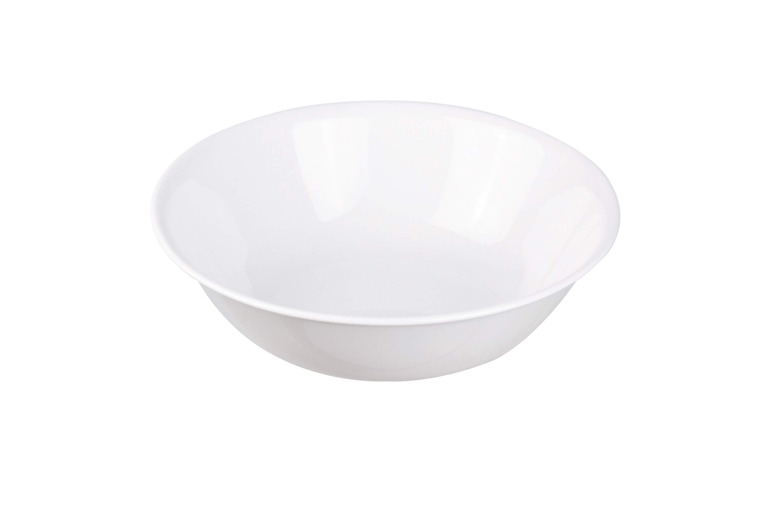 

Corelle Large Bowl Winter Frost Diameter x 6cm Lightweight J432-N CP-8929, White, 21.5cm Height, Shatter-Resistant,