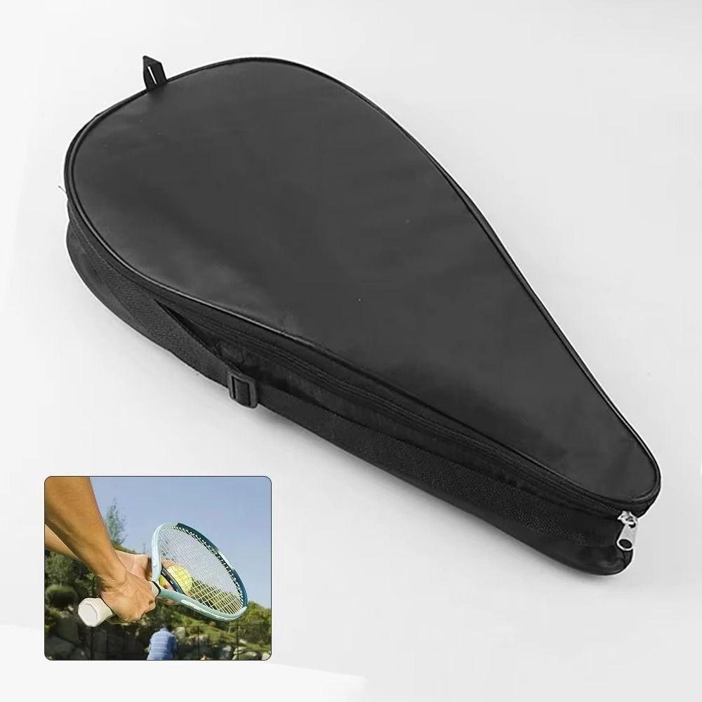 Adjustable Strap Tennis Paddle Bag Soft Face Racket Bag Tennis Shoulder Bags Adult Teenager
