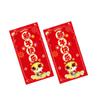 2pcs Traditional 2025 New Year Money Pocket Chinese Style Red Packets Gifts  Bonus