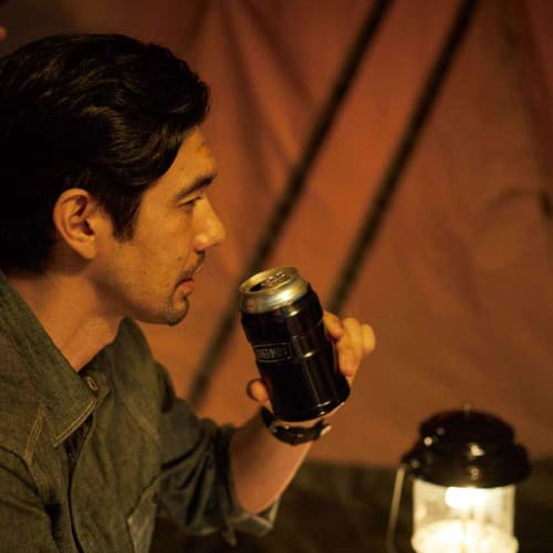 Thermos Outdoor Series Cold Can Holder for 350ml Cans 2way Type Midnight Blue ROD-002 MDB