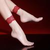 Bird Oil Shine Black Silk Stockings: Flirtatious Lace-Trimmed, Ultra-Thin, Sexy Short Socks for a Tempting Mood.