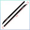 2pcs Carbon Car Door Side Skirt Sill Stripe Sticker Decals Styling For Nissan GTR X-trail Tiida Qashqai J10 J11 Leaf Kicks Versa Teana Skyline Almera