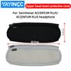 YAYINCC Headphone Head Beam Cover for Sennheiser ACCENTUM PLUS Earphone Zipper knitted fabric headband protective cover