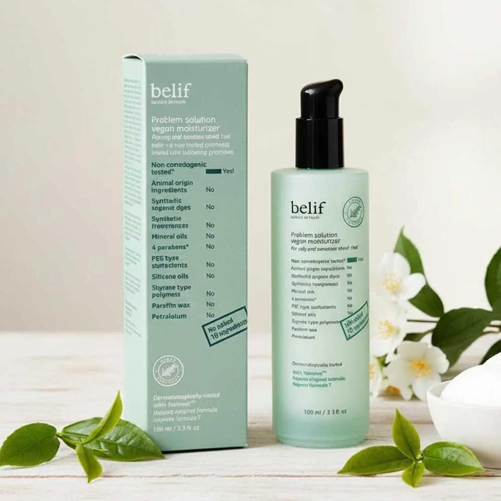 belif Problem Solution Vegan Moisturizer 100mL - Refreshing Moisturization
