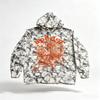 Felpa Sp5der FW23 Unisex Streetwear Pullover Felpa Con Stampa Ragnatela Vestibilità Larga Misto Cotone