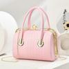 Retro Pu Leather Women's Handbag Fashi Girls Crossbody Shoulder Bag High-quality Exquisite Women's Bost Pillow Bag