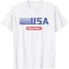 Retro USA 2020 Team American Volleyball Vintage T-Shirt(1)